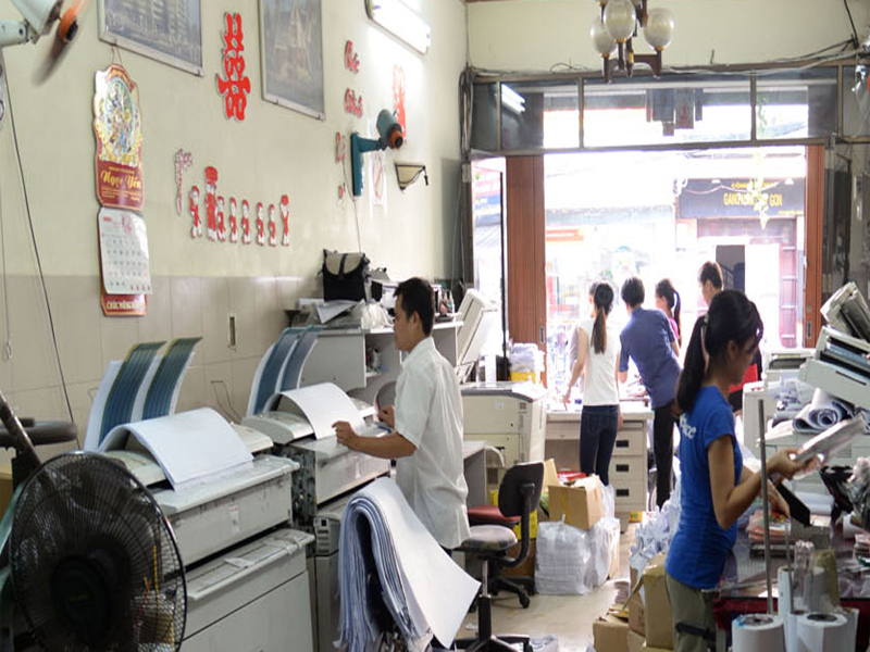 Mở tiệm photocopy tại nhà kiếm thêm thu nhập