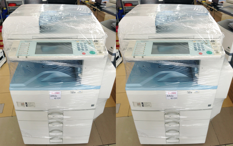 Máy photocopy mới sẽ bị mất giá