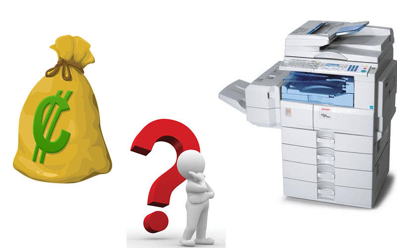 Tiết kiệm chi phí khi thuê máy photocopy thanh lý