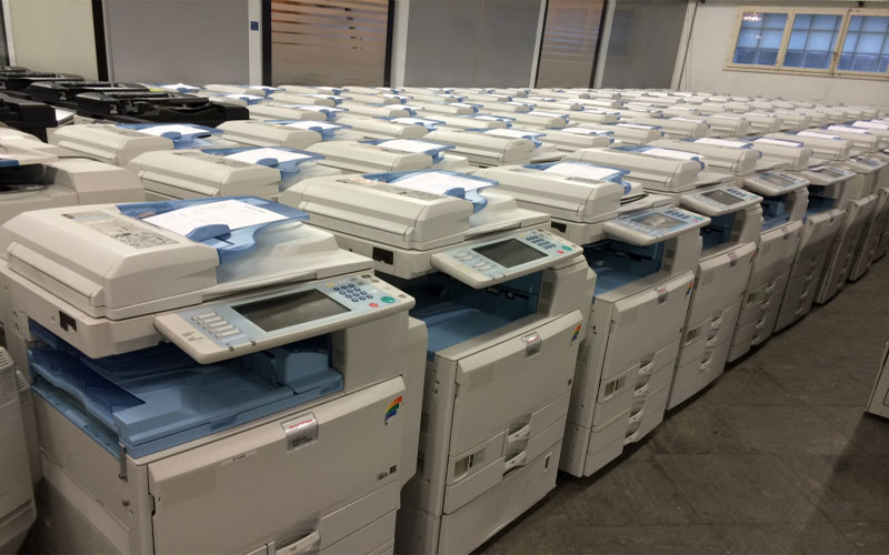Máy photocopy hàng bãi có hiệu suất hoạt động khá tốt